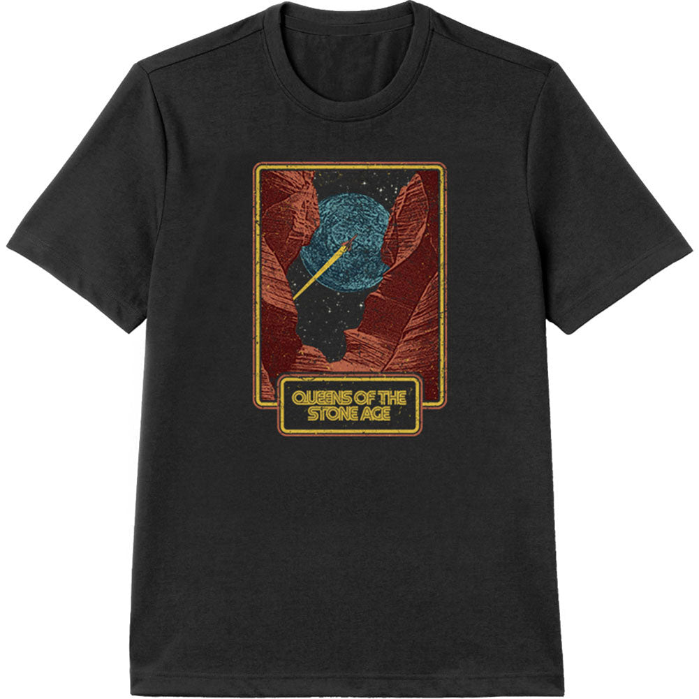 Queens Of The Stone Age Canyon Slim Fit T-shirt Front