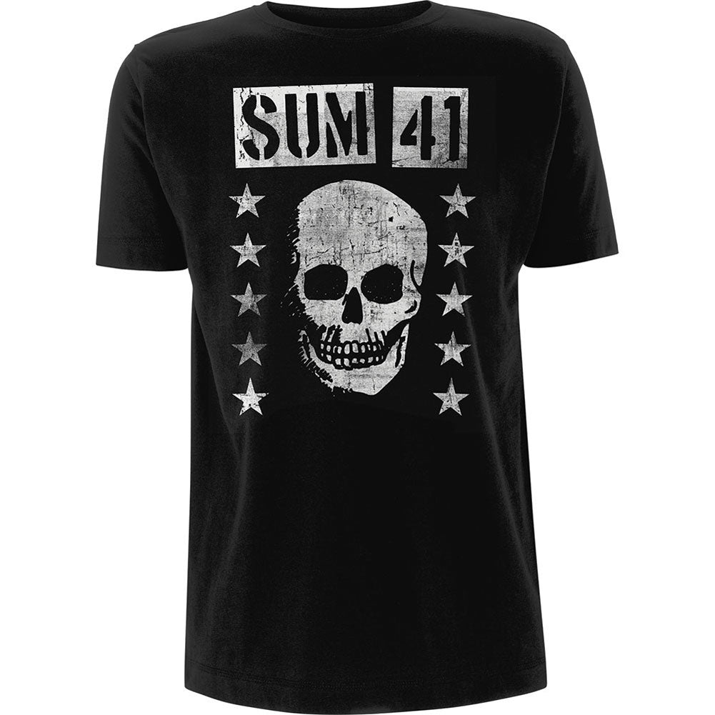 Sum 41 Grinning Skull Slim Fit T-shirt Front