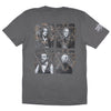 Full Portraits (Back Print) Slim Fit T-shirt