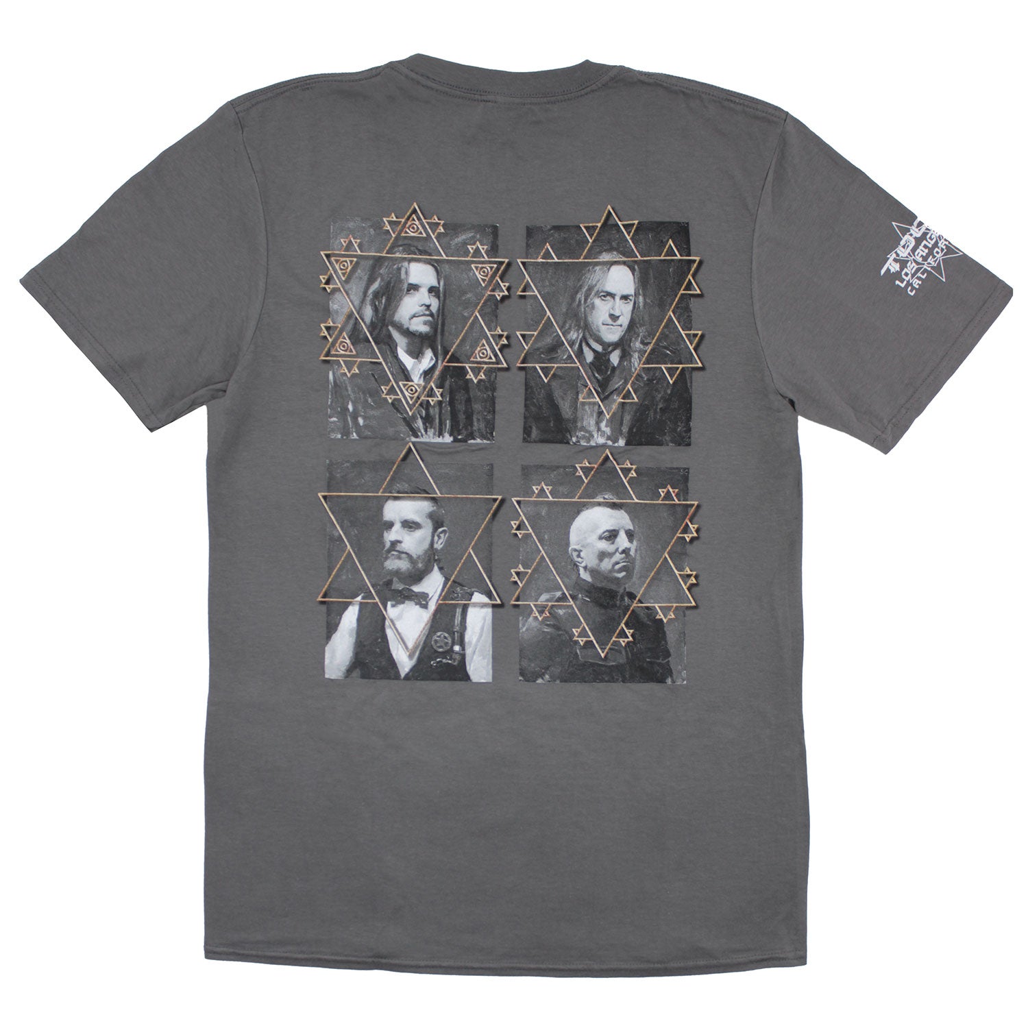 Tool Full Portraits (Back Print) Slim Fit T-shirt Back