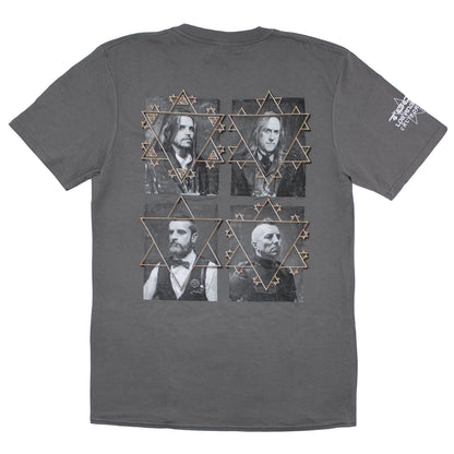 Tool Full Portraits (Back Print) Slim Fit T-shirt Back