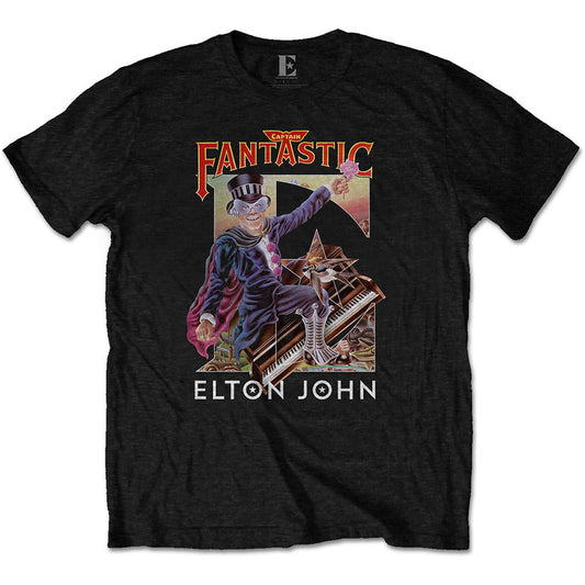 Elton John Captain Fantastic Slim Fit T-shirt Front