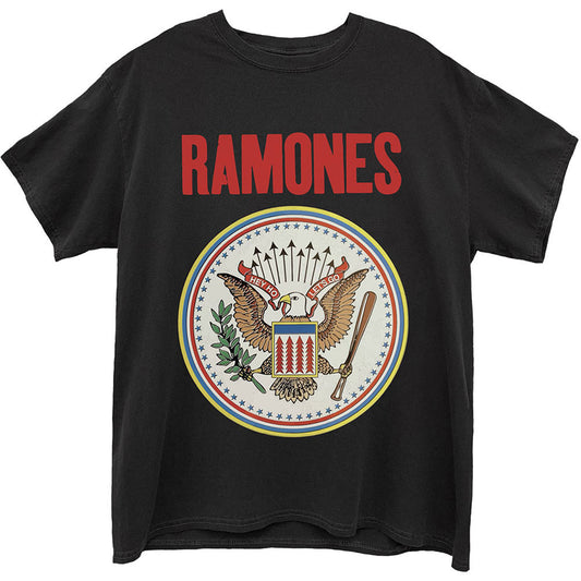 Ramones Full Colour Seal Slim Fit T-shirt Front