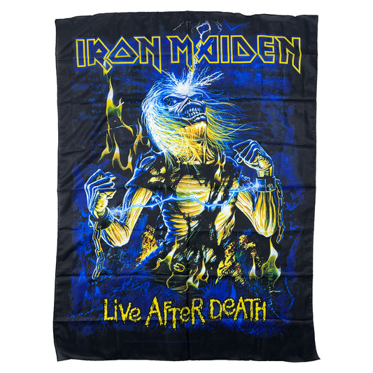 Iron Maiden Live after Death 30" x 40" Poster Flag Front
