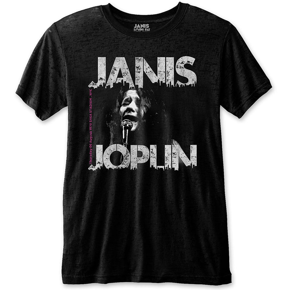 Janis Joplin Shea '70 Eco-Tee Vintage T-shirt Front