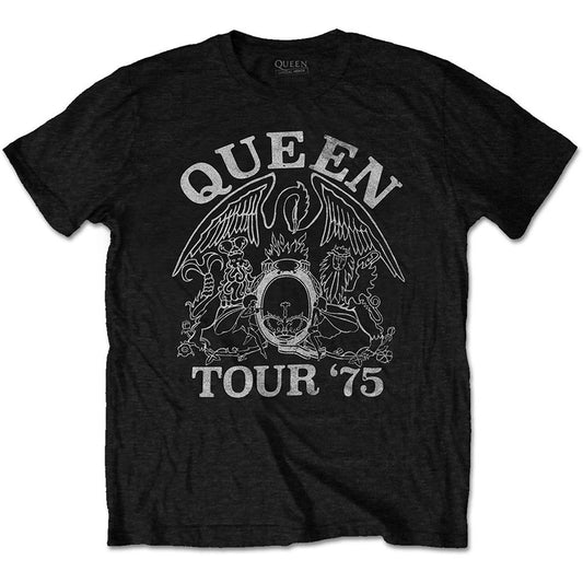 Queen Tour '75 Eco-Tee Vintage T-shirt Front