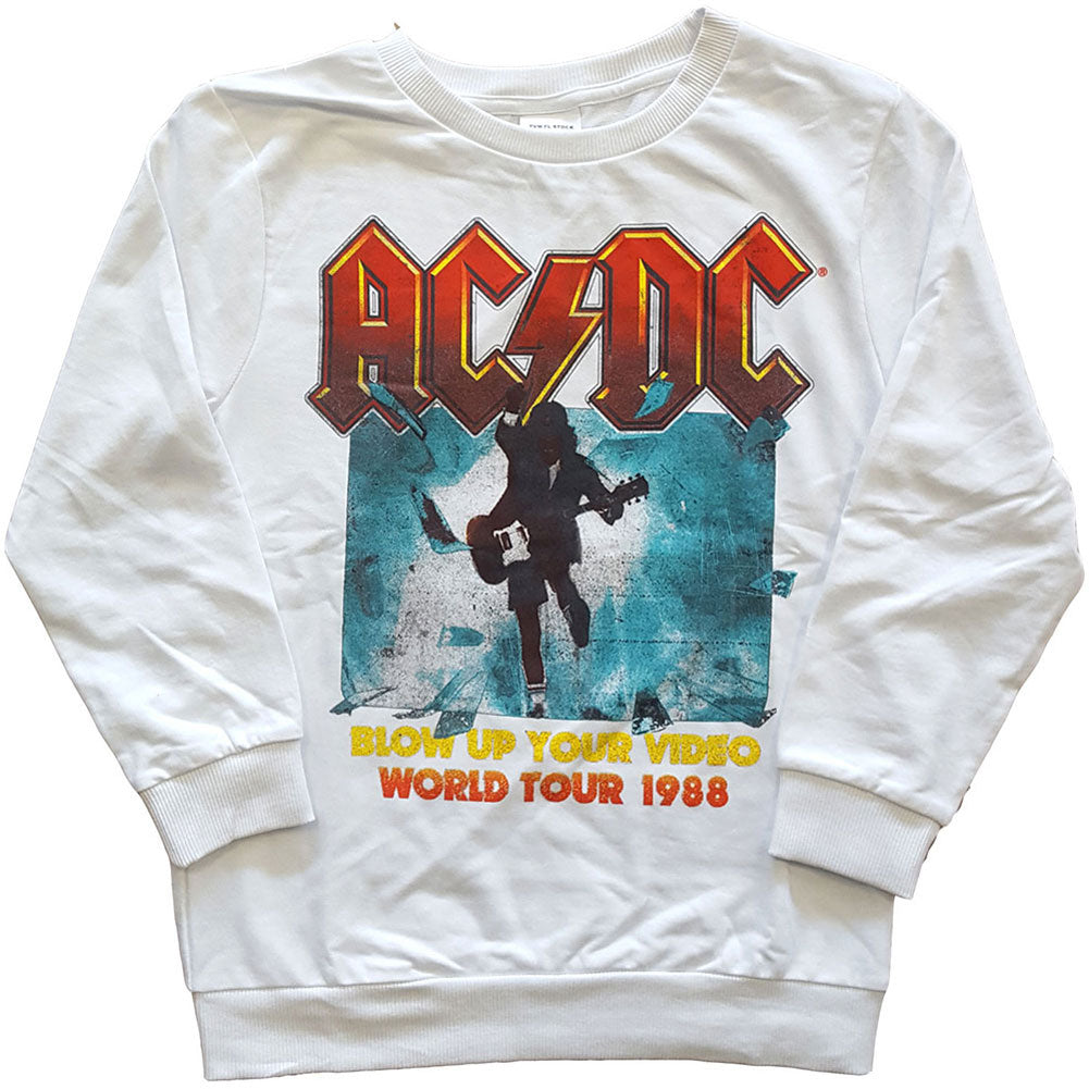 AC/DC Blow Up Your Video Kids Sweatshirt Miscellaneous Front