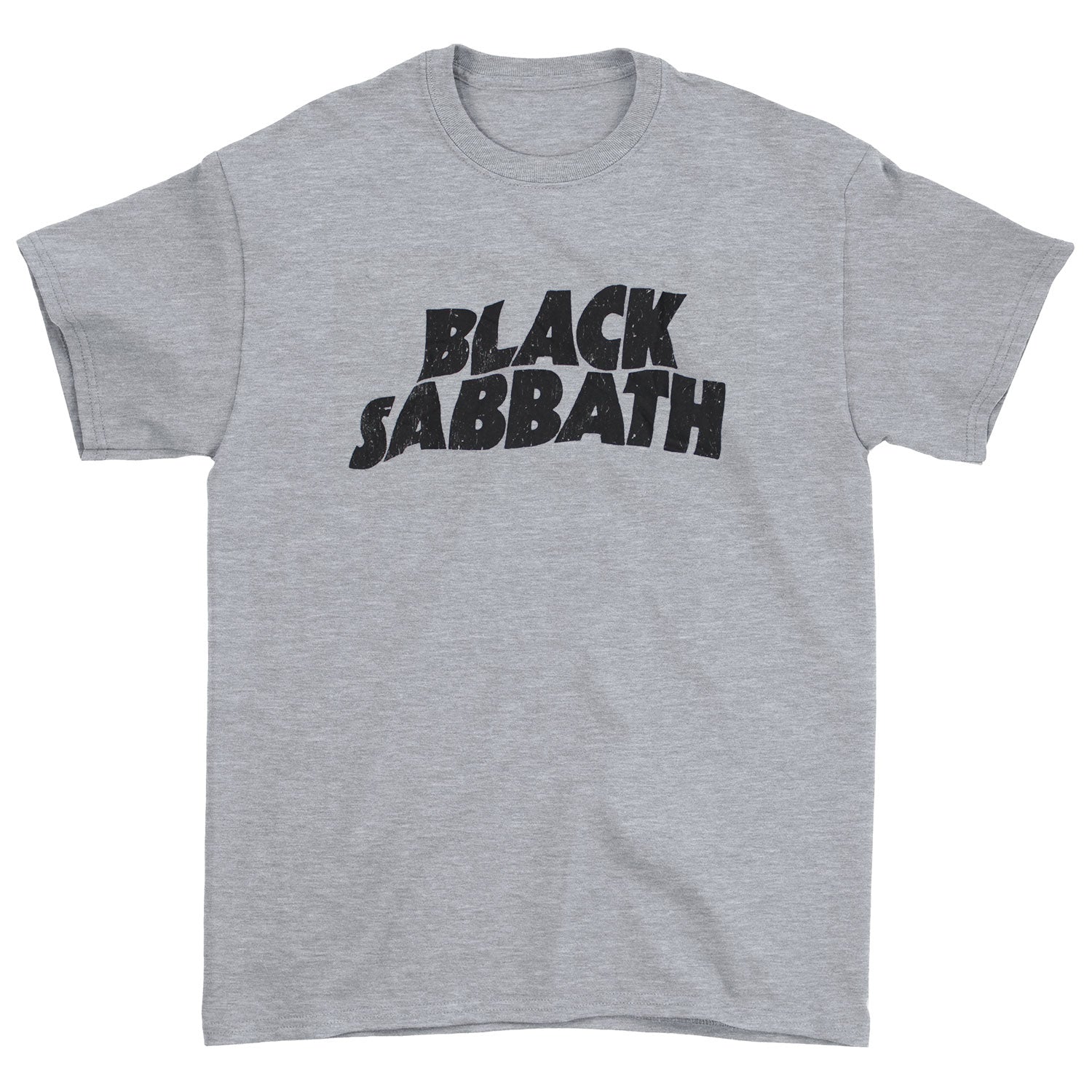 Black Wavy Logo Slim Fit T-shirt