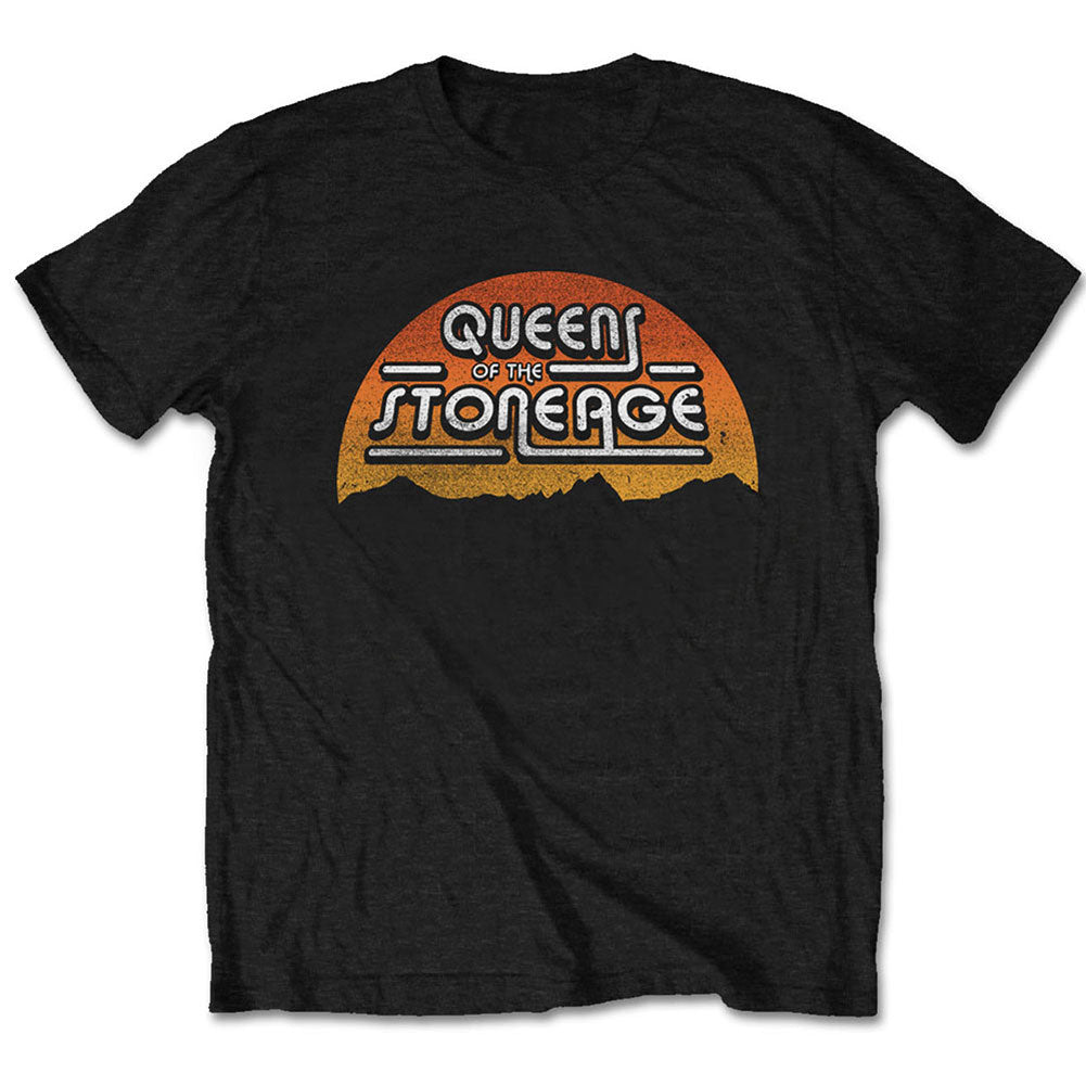 Queens Of The Stone Age Sunrise Slim Fit T-shirt Front