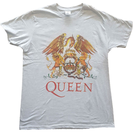 Queen Classic Crest Slim Fit T-shirt Front
