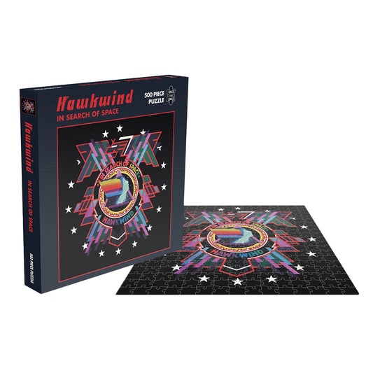 Hawkwind In Search Of Space (500 Piece Jigsaw Puzzle) Puzzle Front