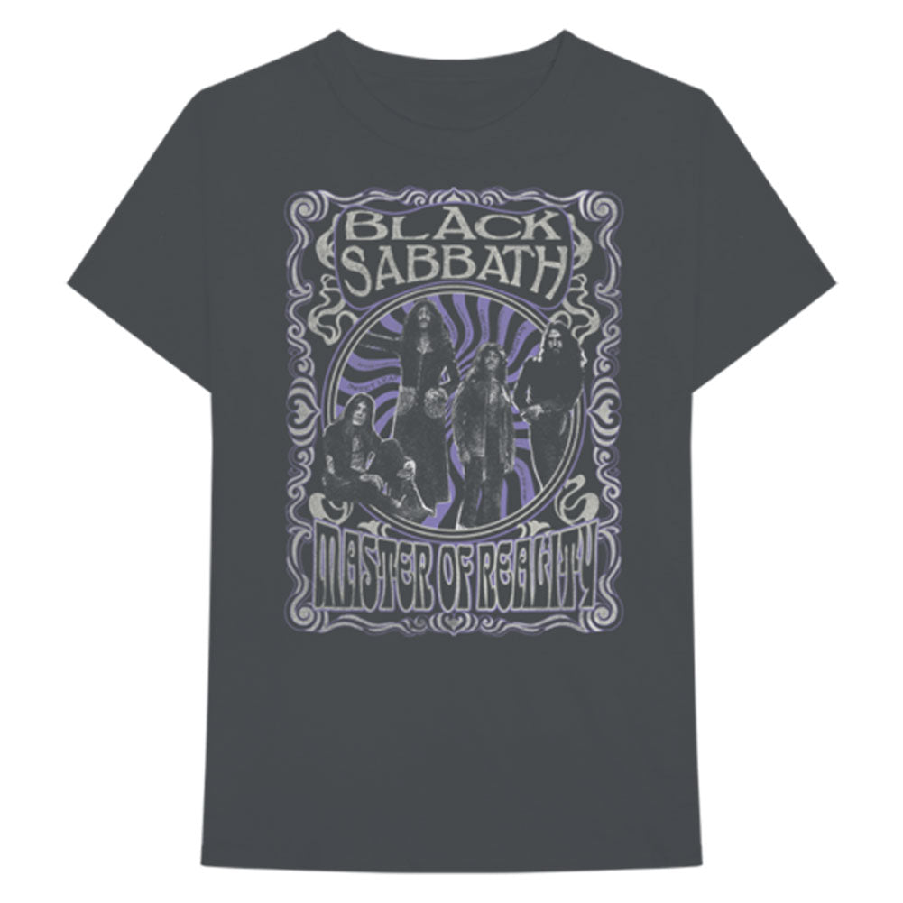 Black Sabbath Master of Reality Song Title T-shirt Front
