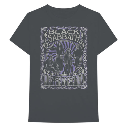 Black Sabbath Master of Reality Song Title T-shirt Front