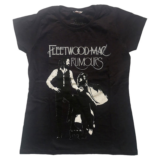 Fleetwood Mac Rumours Ladies T-Shirt Junior Top Front