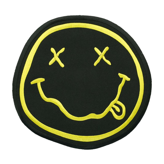 Nirvana Smiley Face Back Patch Front