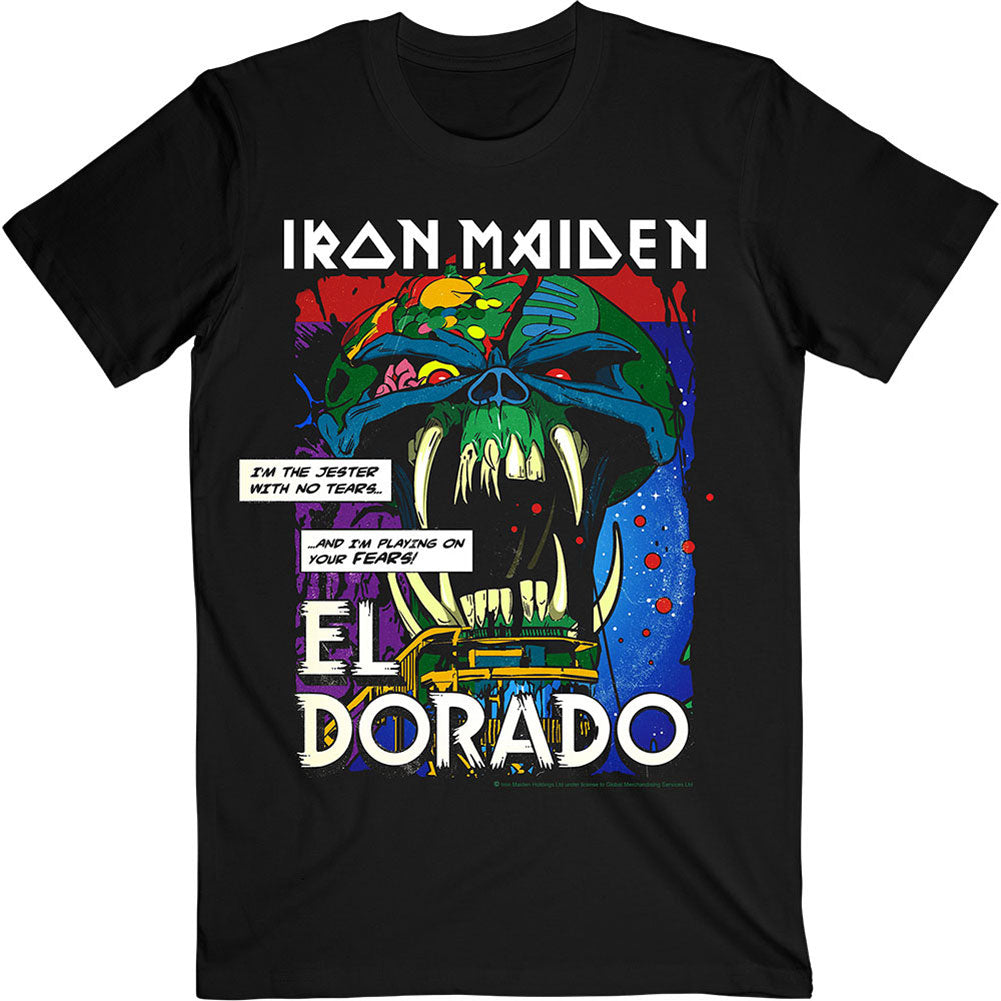 Iron Maiden El Dorado Slim Fit T-shirt Front