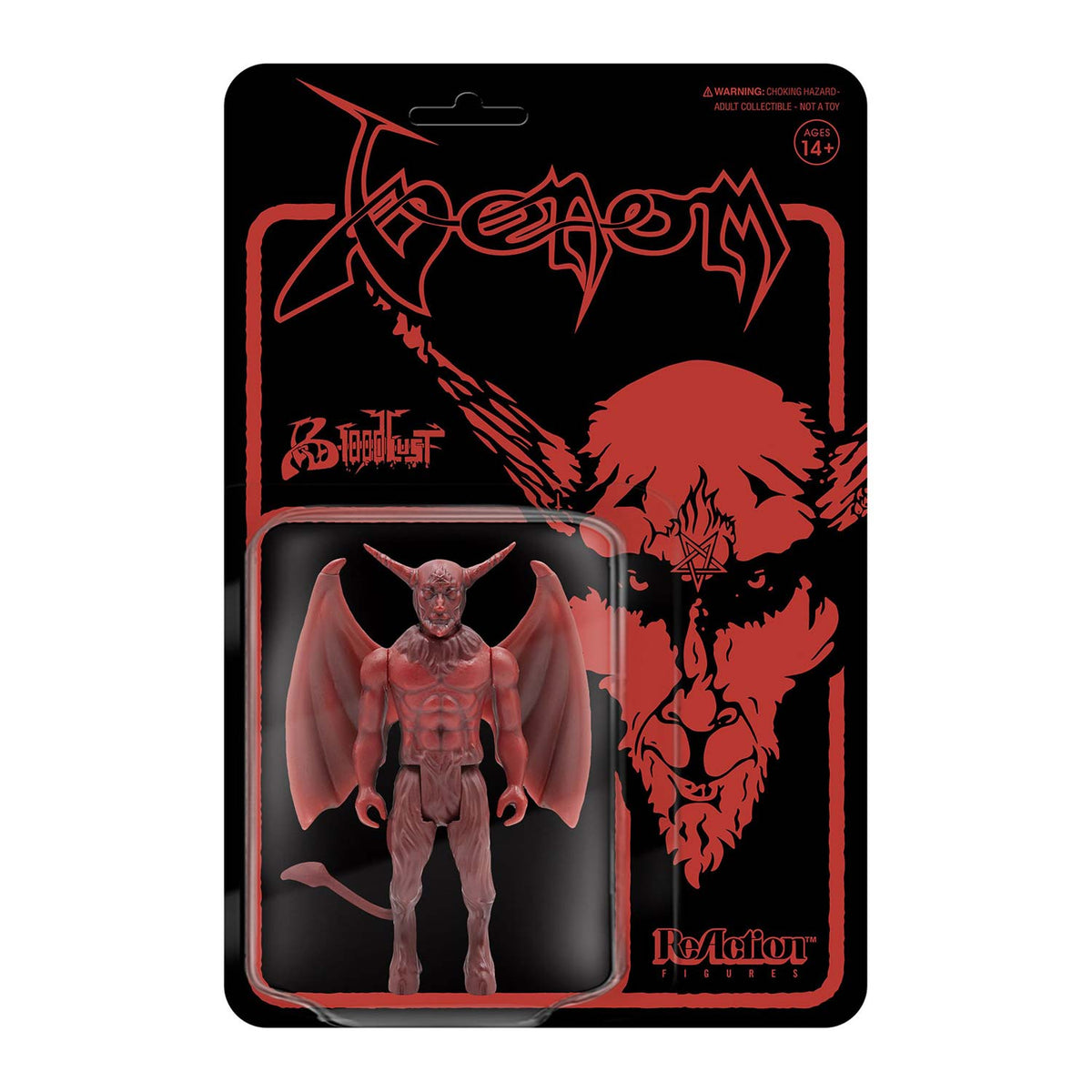 Venom Super7 Bloodlust 3.75" ReAction Figure Action Figure Front