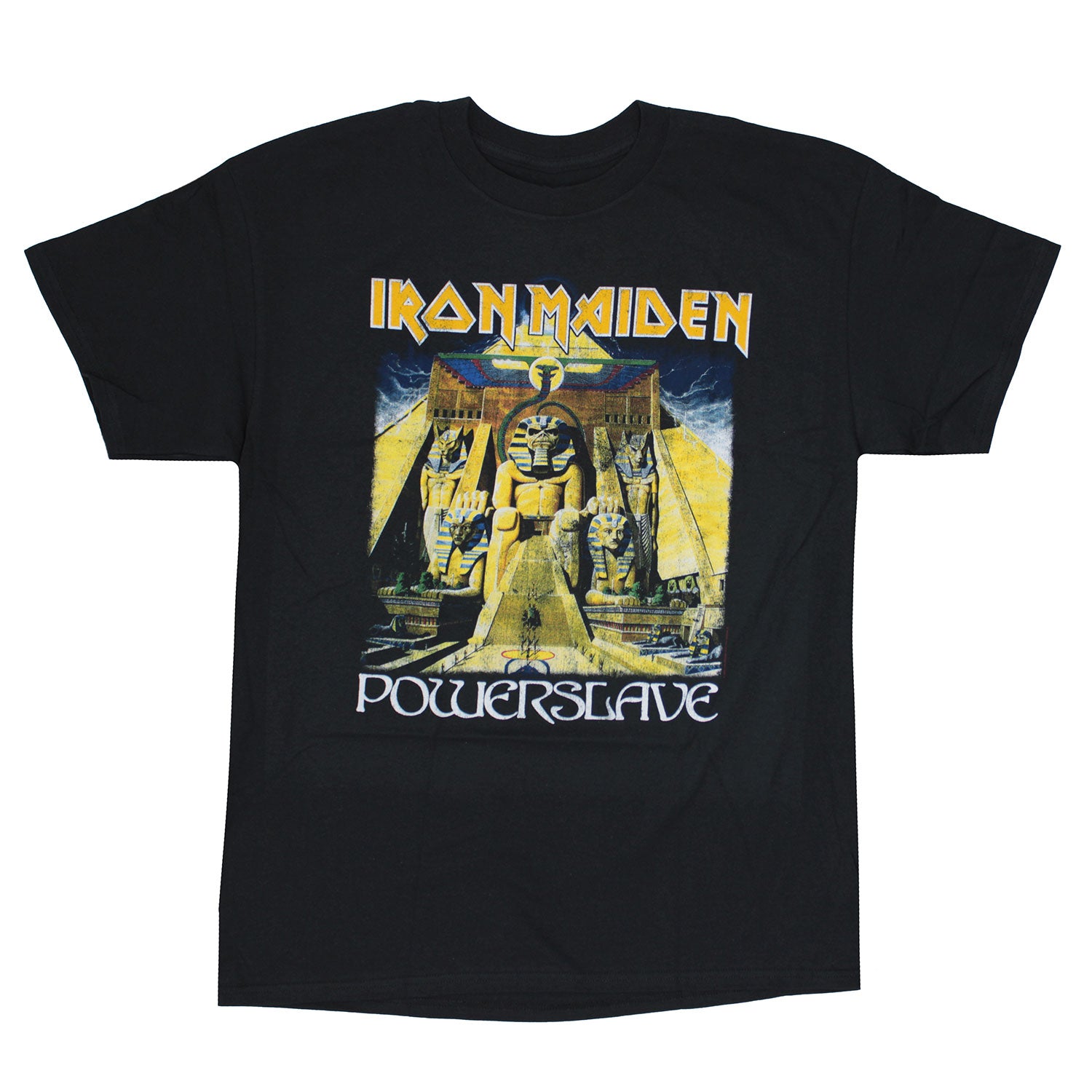 Powerslave World Slavery Tour (Back Print) Slim Fit T-shirt