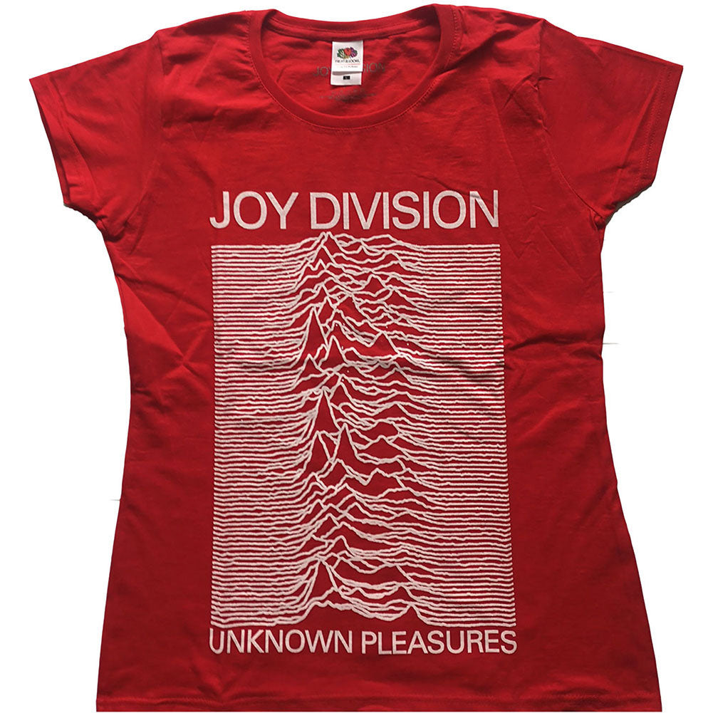 Unknown Pleasures Ladies T-Shirt Junior Top
