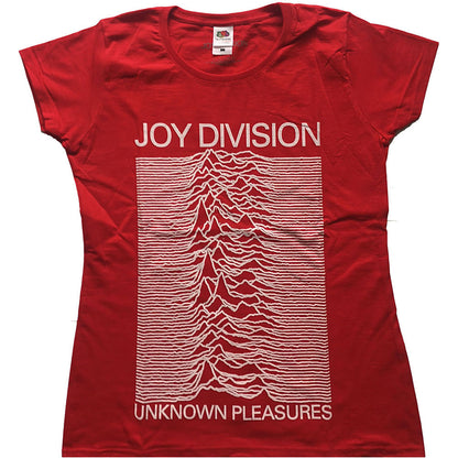 Unknown Pleasures Ladies T-Shirt Junior Top