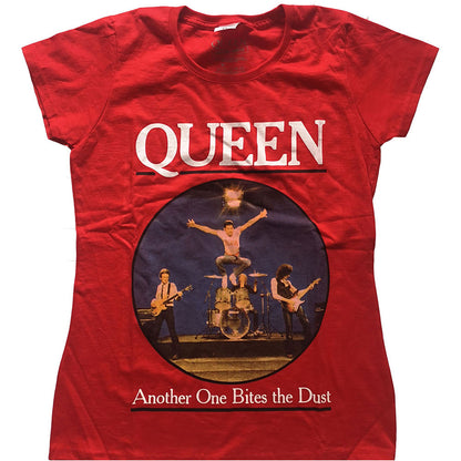 One Bites The Dust Ladies T-Shirt Junior Top