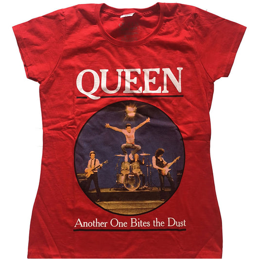 One Bites The Dust Ladies T-Shirt Junior Top