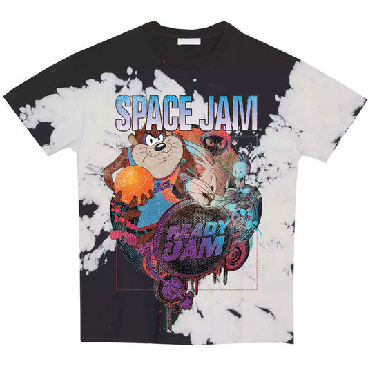 Space Jam 2 Ready 2 Jam (Dip-Dye) Tie Dye T-shirt Front