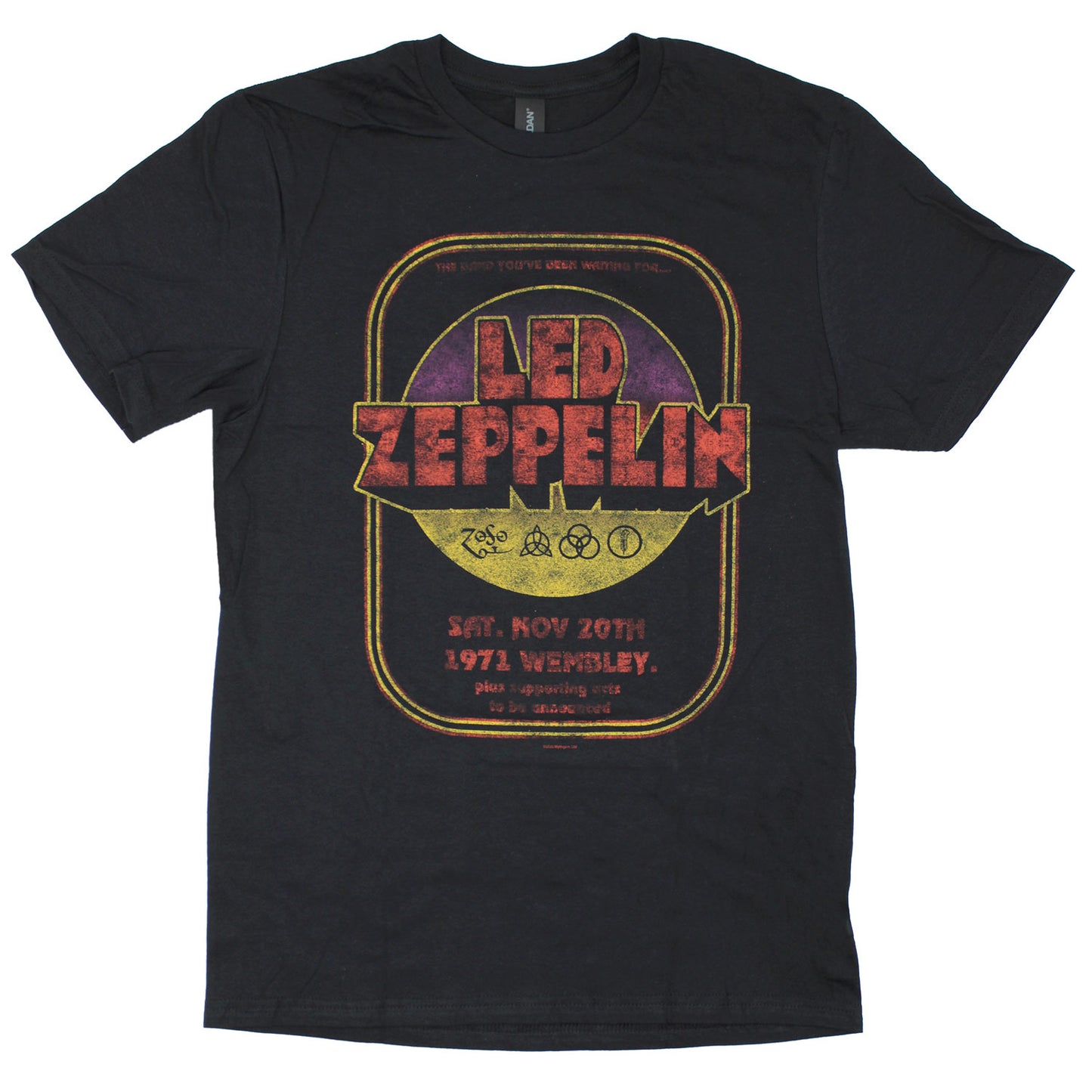 Vintage Distressed 1971 Wembley Slim Fit T-shirt