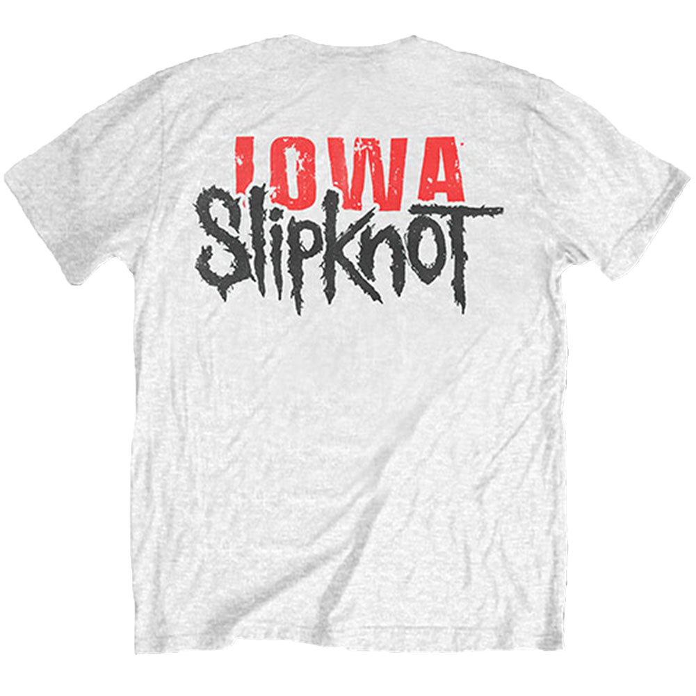 Slipknot Iowa Goat Shadow (Back Print) Slim Fit T-shirt Back