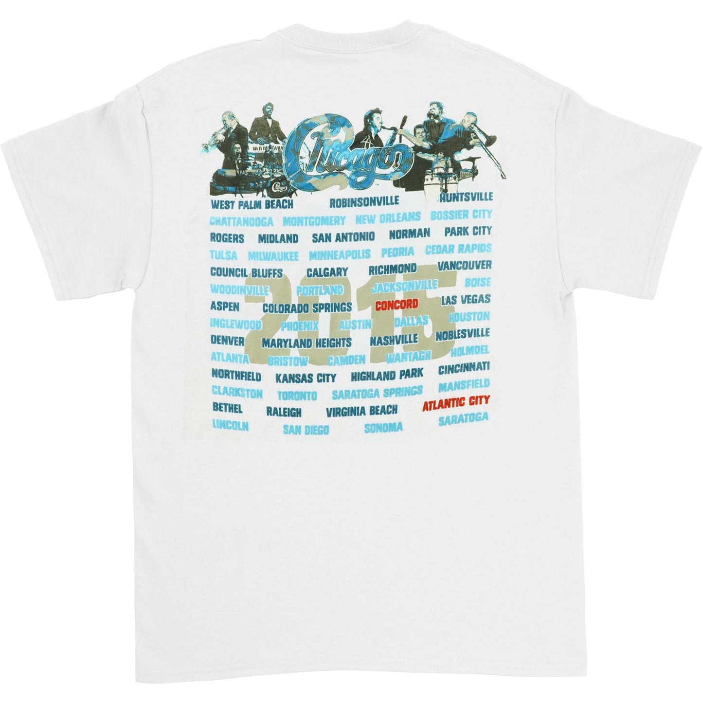Chicago T-shirt Back