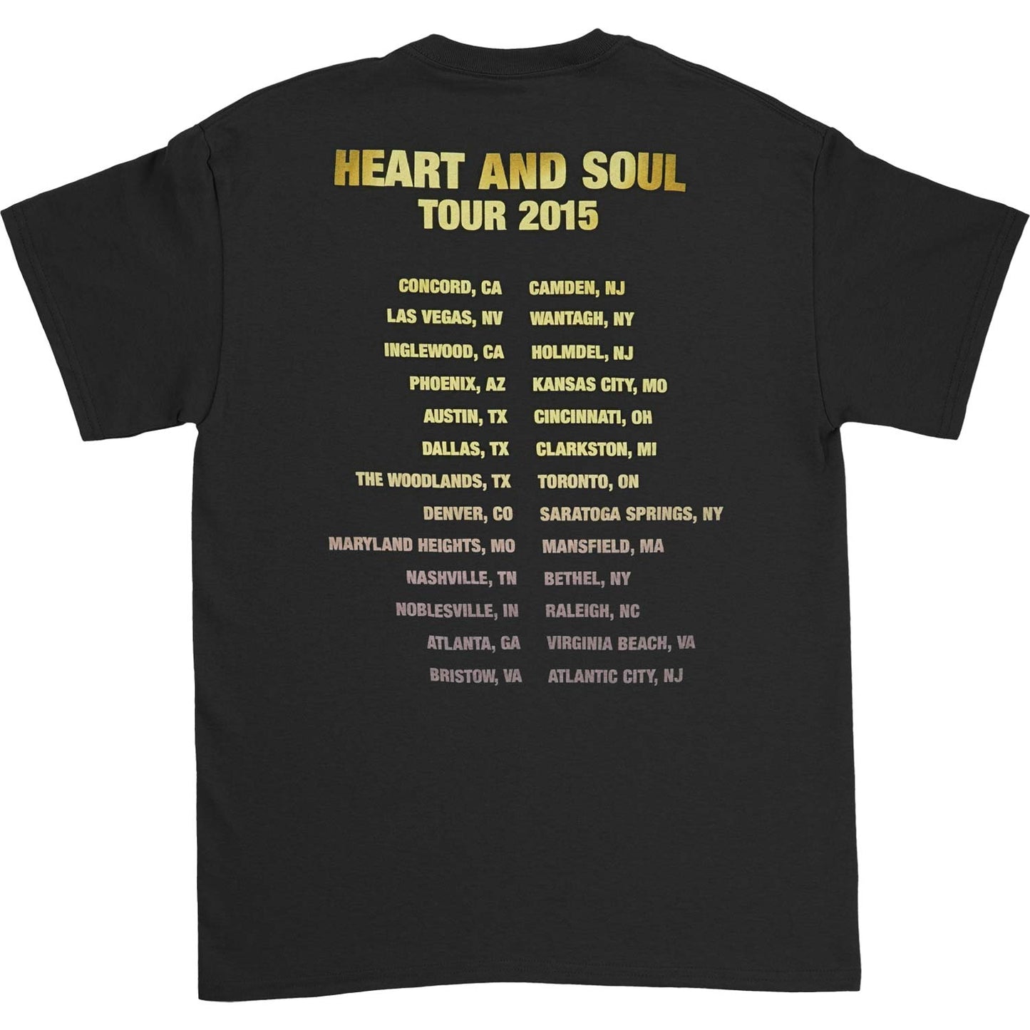 Chicago T-shirt Back