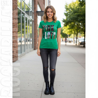 Echoes Album Montage Ladies T-Shirt Junior Top