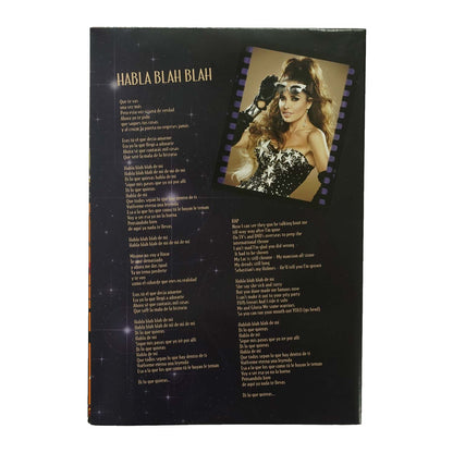 Gloria Trevi Tour Book Back