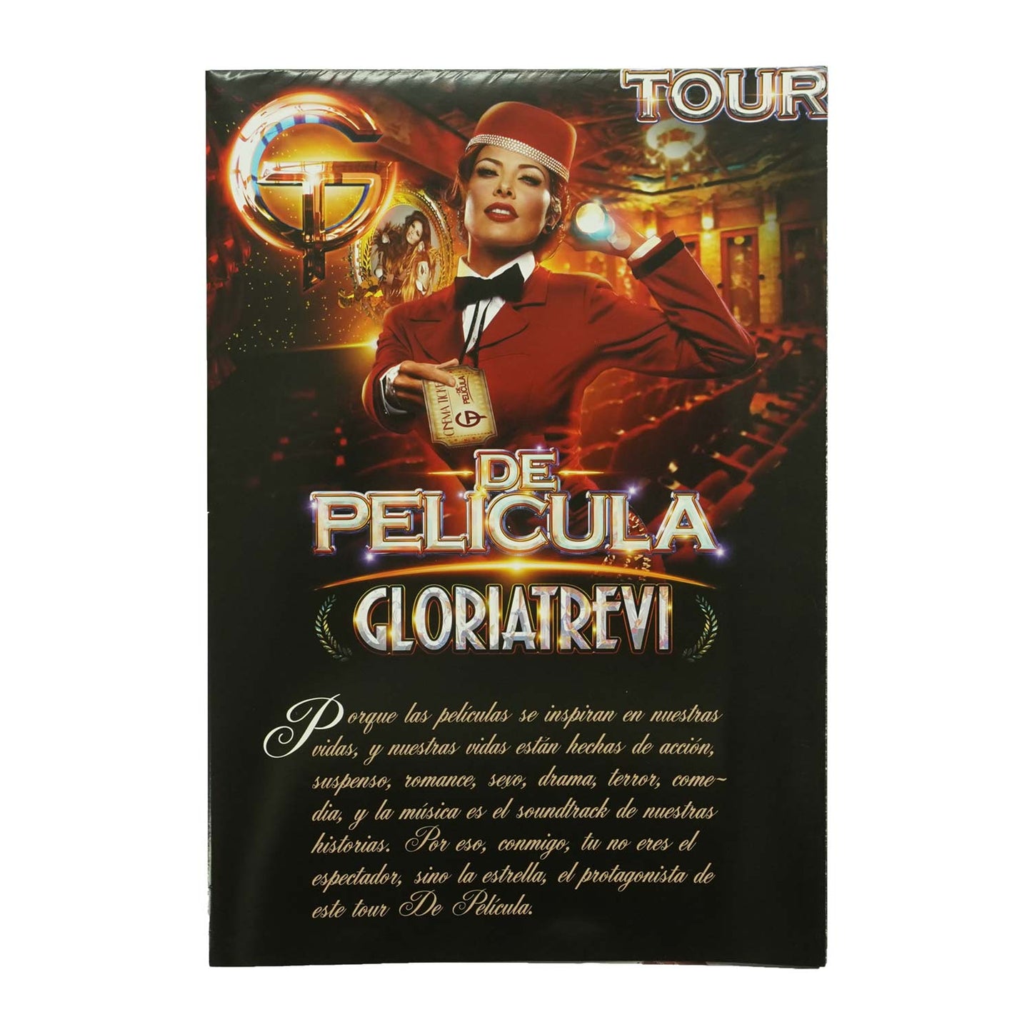 Gloria Trevi Tour Book Front
