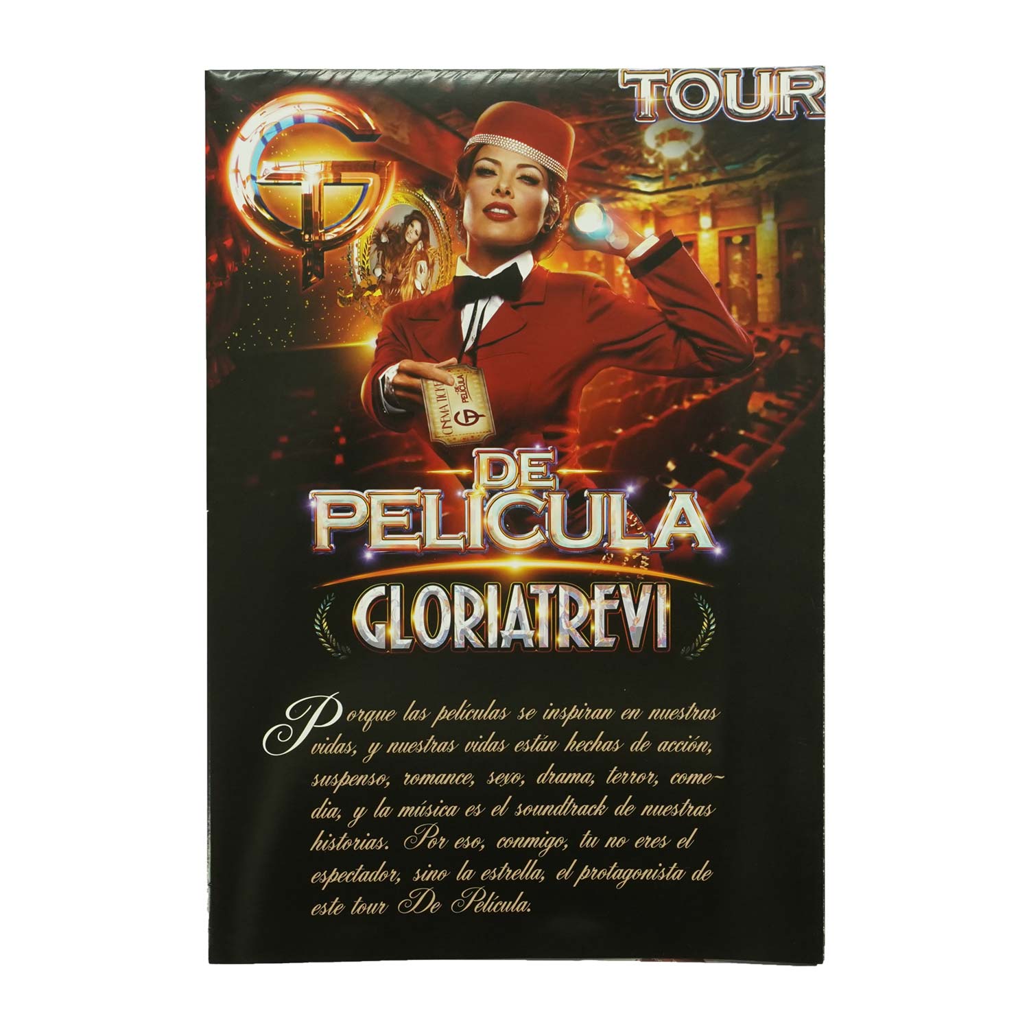 Gloria Trevi Tour Book Front