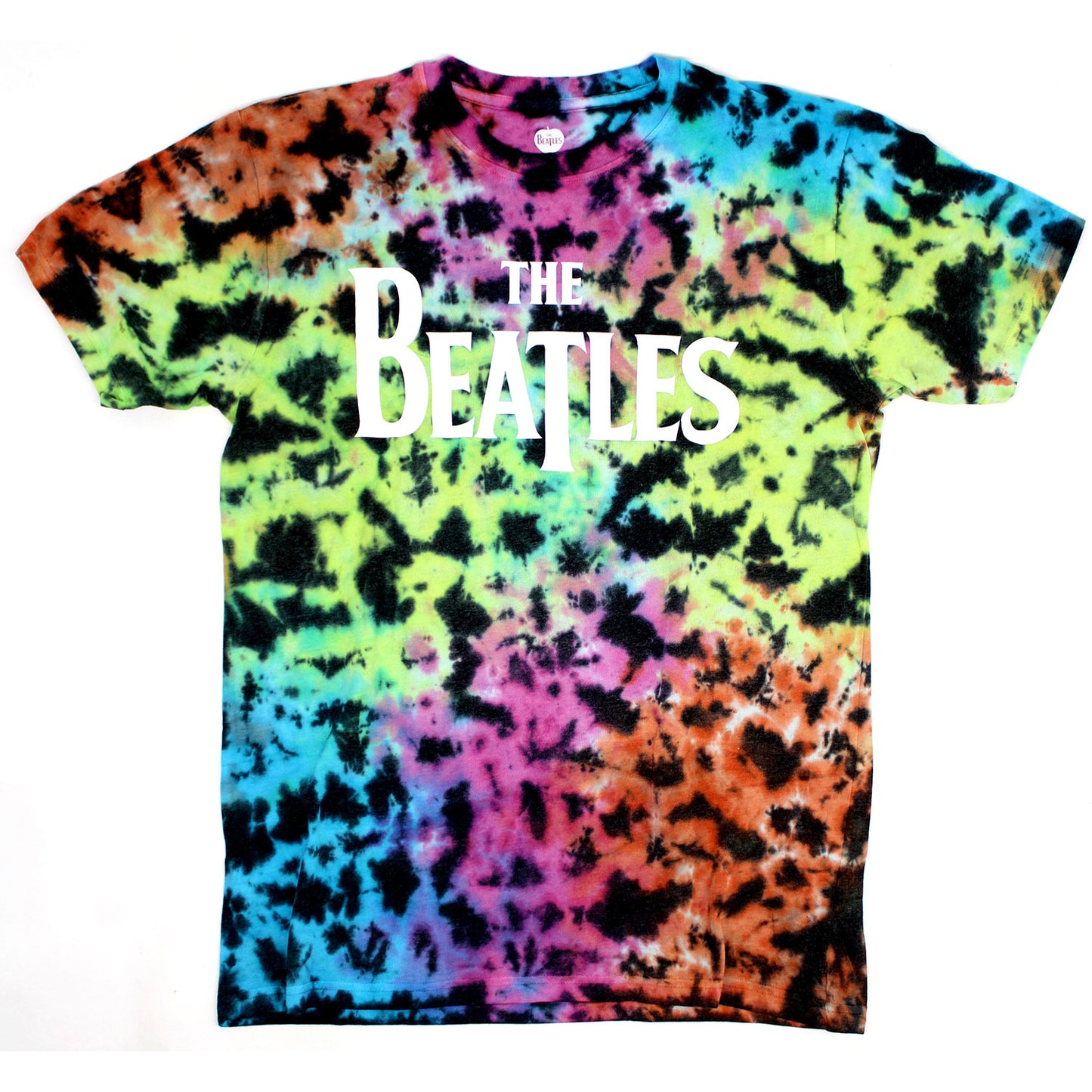 Beatles Drop T Logo (Dip-Dye) Tie Dye T-shirt Front