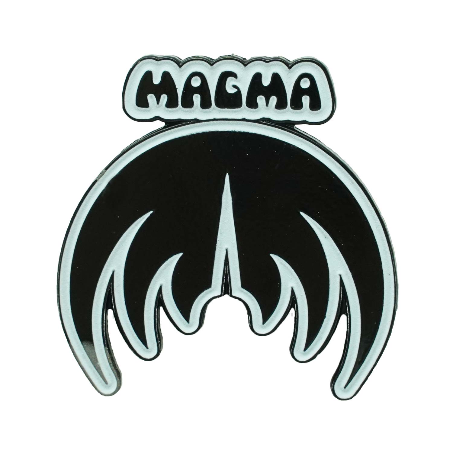Magma Logo Enamel Pin Pewter Pin Badge