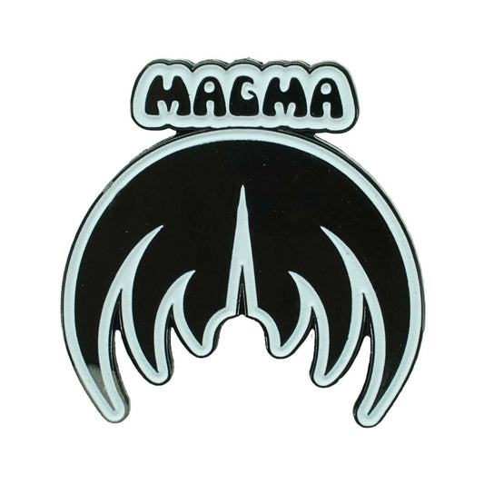 Magma Logo Enamel Pin Pewter Pin Badge