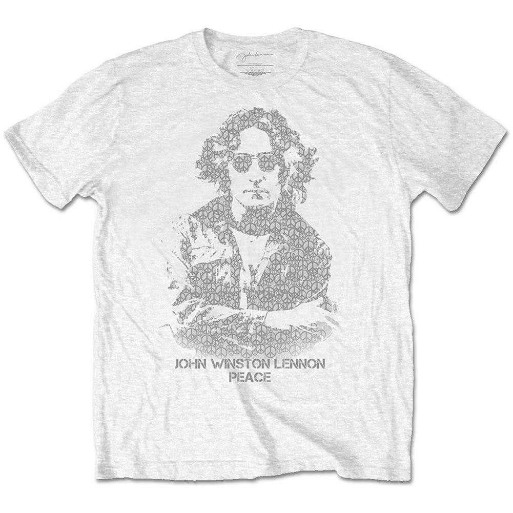 John Lennon Peace Slim Fit T-shirt Front
