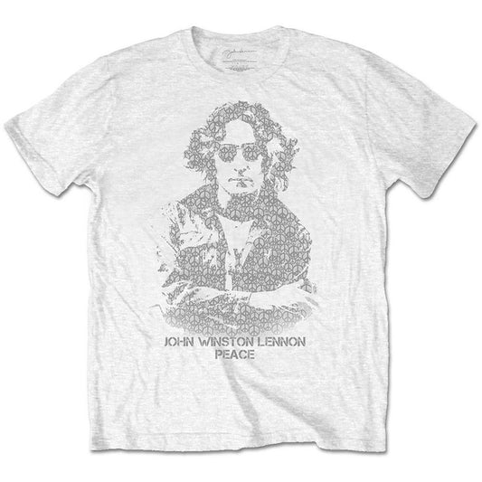 John Lennon Peace Slim Fit T-shirt Front