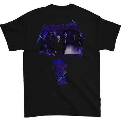 Metallica Minnesota 85 Black Tee T-shirt Back