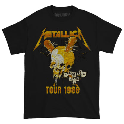 Metallica Orpheum 86 Black Heavy Tee T-shirt Front
