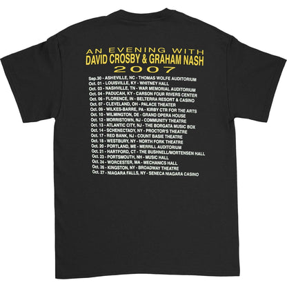 Crosby Stills Nash Young T-shirt Back