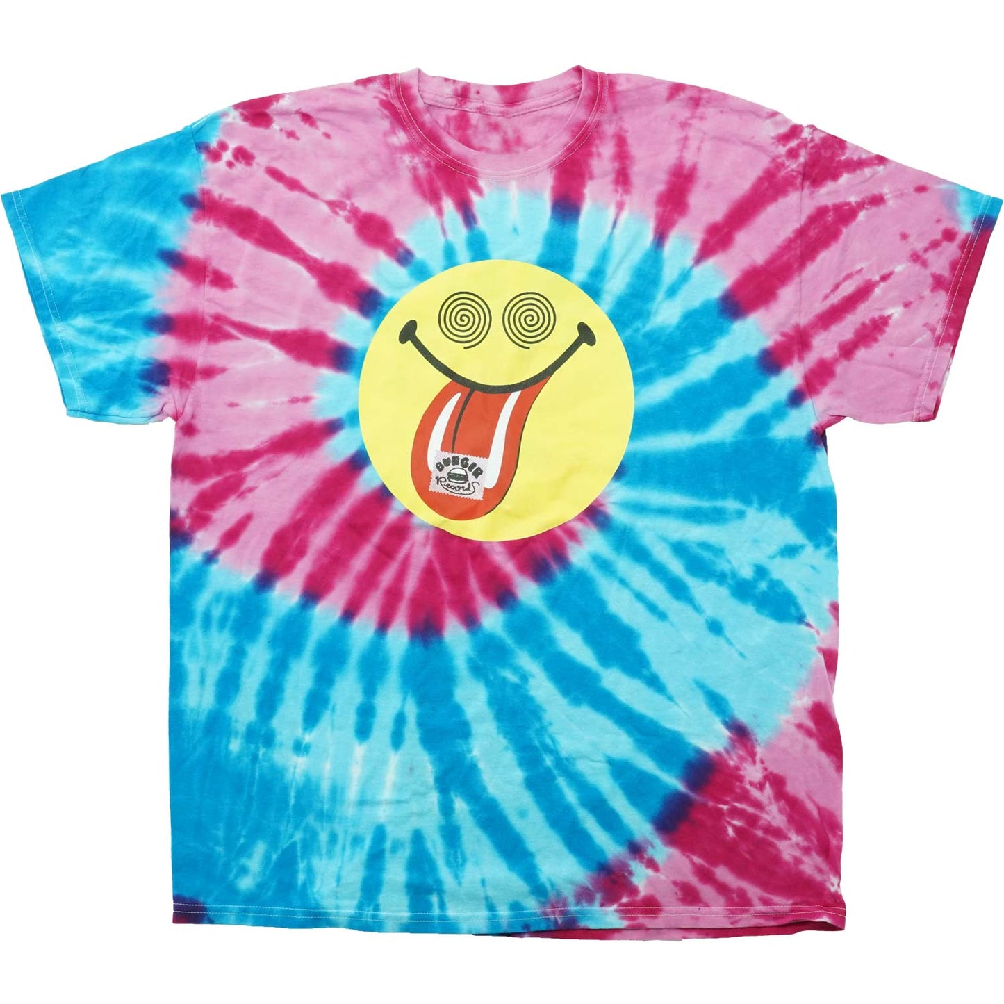 Burger Records Tie Dye T-shirt Front