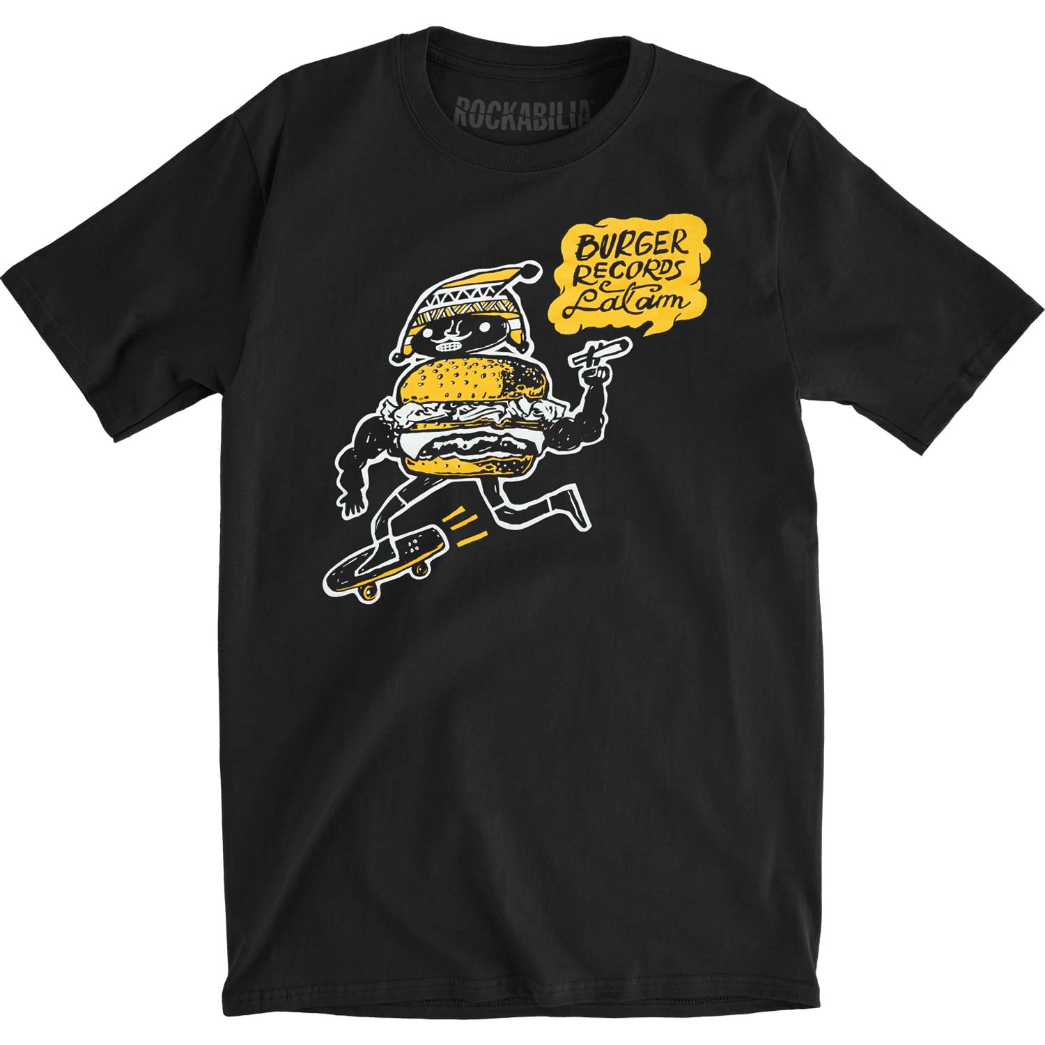 Burger Records Slim Fit T-shirt Front