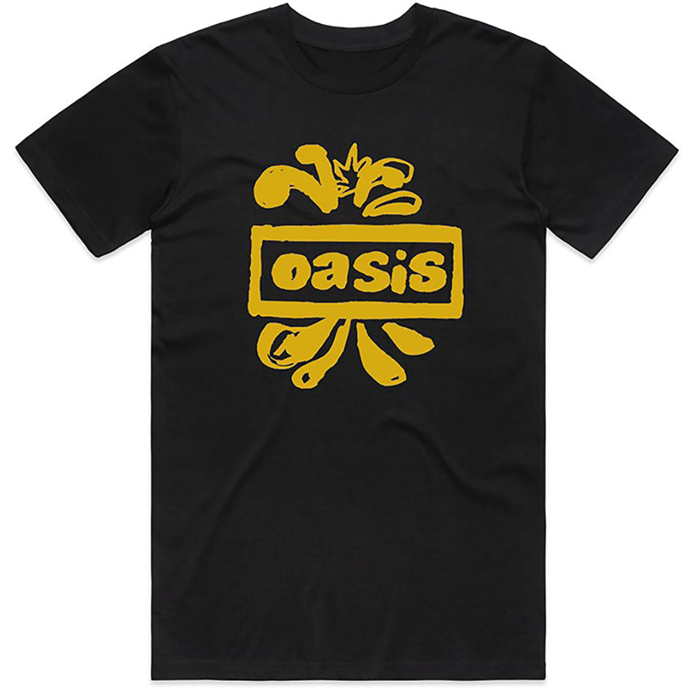 Oasis Drawn Logo Slim Fit T-shirt Front