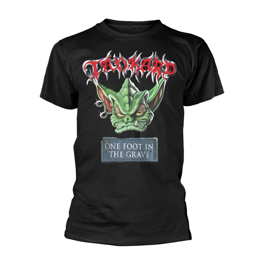 Tankard One Foot In The Grave T-shirt Front