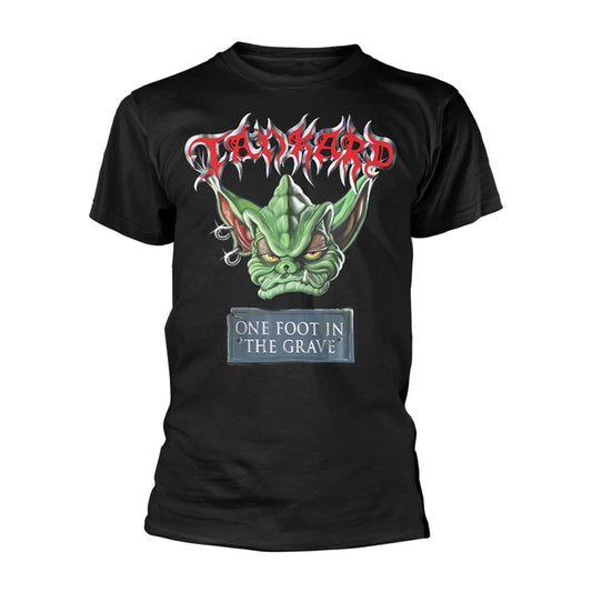 Tankard One Foot In The Grave T-shirt Front