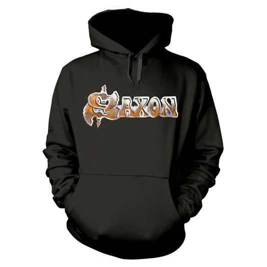 Saxon Crusader Hooded Sweatshirt Front