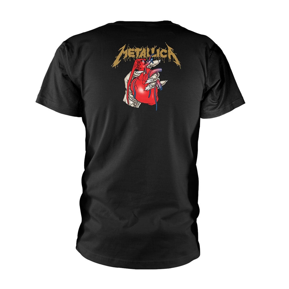 Metallica Heart Explosive T-shirt Back